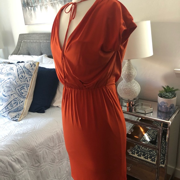 Vince Camuto Orange dress - Picture 4 of 5